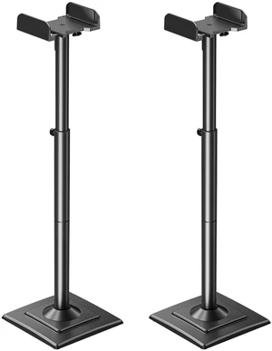 Universal Speakers Stands Pair 34" to 43.3" Height Adjustable Holds Bookshelf Speakers Satellite Speakers Up to 11LBS Cable Concealing 1 Pair Spring-Loaded Plate Extends to 10" MU9138 Black Universal Speakers Stands Pair 34" to 43.3" Height Adjustable Holds Bookshelf Speakers Satellite Speakers Up to 11LBS Cable Concealing 1 Pair Spring-Loaded Plate Extends to 10" MU9138 Black