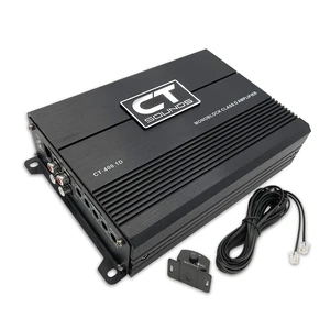 CT-400.1D Compact Class D Car Audio Monoblock Amplifier, 400 Watts RMS CT-400.1D Compact Class D Car Audio Monoblock Amplifier, 400 Watts RMS