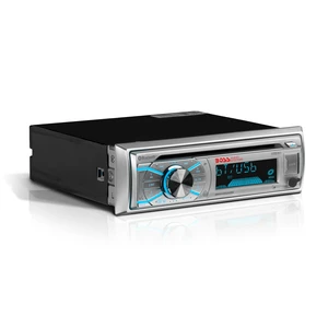MR500UABS Marine Boat Stereo Single Din, Bluetooth, CD DVD Player, AM/FM Radio Receiver, USB MR500UABS Marine Boat Stereo Single Din, Bluetooth, CD DVD Player, AM/FM Radio Receiver, USB