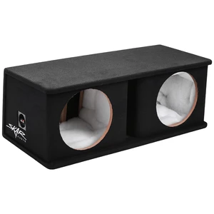 SK2X12V Dual 12" Universal Fit Ported Subwoofer Enclosure SK2X12V Dual 12" Universal Fit Ported Subwoofer Enclosure