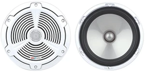 MR752C 7.5 inch Marine Boat Stereo Speakers - 400 Watts (per pair), Coaxial, 2 Way, Full Range, 4 Ohms, Weatherproof, Sold in Pairs MR752C 7.5 inch Marine Boat Stereo Speakers - 400 Watts (per pair), Coaxial, 2 Way, Full Range, 4 Ohms, Weatherproof, Sold in Pairs