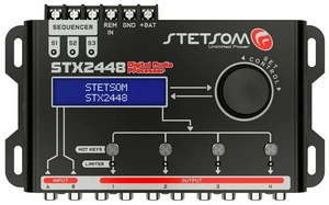 STX 2448 DSP PRO - Digital Signal Processor, DSP PRO, Equalizer, High Precision Crossover, Filters, Limiter, Digital Audio Processor 2.4, 2 inputs & 4 outputs STX 2448 DSP PRO - Digital Signal Processor, DSP PRO, Equalizer, High Precision Crossover, Filters, Limiter, Digital Audio Processor 2.4, 2 inputs & 4 outputs