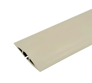 C2G Floor Cord Management Kit, Corduct, Cord Protector, Wire Organizer and Hider, Rubber Cable Cover and Concealer, Ivory, 50 Feet, CDI-50 C2G Floor Cord Management Kit, Corduct, Cord Protector, Wire Organizer and Hider, Rubber Cable Cover and Concealer, Ivory, 50 Feet, CDI-50