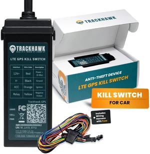 VL03 GPS Tracker with Kill-Switch - 4G LTE Vehicle Tracking for Cars, Trucks & Trailers with Driver Monitoring, Anti-Theft Protection & Real-Time Location Tracking Subscription Required VL03 GPS Tracker with Kill-Switch - 4G LTE Vehicle Tracking for Cars, Trucks & Trailers with Driver Monitoring, Anti-Theft Protection & Real-Time Location Tracking Subscription Required