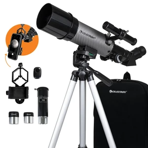Travel Scope 60DX Portable Refractor Telescope 60mm Aperture, Fully-Coated Glass Optics Includes Bonus Phone Adapter, Backpack & More Ideal for Beginners & Travel Travel Scope 60DX Portable Refractor Telescope 60mm Aperture, Fully-Coated Glass Optics Includes Bonus Phone Adapter, Backpack & More Ideal for Beginners & Travel