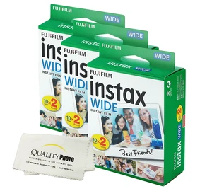 Instax Wide Instant Film Photo Microfiber Cloth Compatible with Instax Wide 400, 300, 210, and 200 Cameras (60 Prints) Instax Wide Instant Film Photo Microfiber Cloth Compatible with Instax Wide 400, 300, 210, and 200 Cameras (60 Prints)