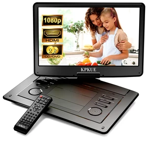 18 Portable DVD Player with 15.6-inch 1080P Swivel Screen, HDMI Input, Large Matte Monitor Protect Eyes, 4-Hour Battery Life, Region Free, Support Multi-Disc, Type-C, USB&SD Card for Road Trip 18 Portable DVD Player with 15.6-inch 1080P Swivel Screen, HDMI Input, Large Matte Monitor Protect Eyes, 4-Hour Battery Life, Region Free, Support Multi-Disc, Type-C, USB&SD Card for Road Trip