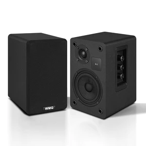 Powered Bookshelf Speaker Pair,60W Home Stereo Speakers with BT,AUX & Type-C Input, 5.5" Carbon Fiber Woofer & 1" Tweeter, Compatible with Turntable, Record Player, Desktop PC and Monitor (Black) Powered Bookshelf Speaker Pair,60W Home Stereo Speakers with BT,AUX & Type-C Input, 5.5" Carbon Fiber Woofer & 1" Tweeter, Compatible with Turntable, Record Player, Desktop PC and Monitor (Black)