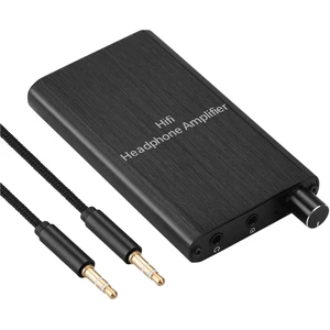Headphone Amplifier, HiFi Headphone Amp 3.5mm Stereo Audio Gain Switch Portable Amplifier Support Impedance 16-300 Headset for MP3/MP4/Phones/Digital Players/Computers/Xbox one,PS4,PS5 Controller Headphone Amplifier, HiFi Headphone Amp 3.5mm Stereo Audio Gain Switch Portable Amplifier Support Impedance 16-300 Headset for MP3/MP4/Phones/Digital Players/Computers/Xbox one,PS4,PS5 Controller