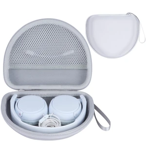 Case for Sony MDR-ZX110/MDRZX110AP/MDRZX110NC On-Ear Headphones Hard Shell Shockproof, Portable Headphone Storage, Mesh Bag Organizer, Lightweight Travel Case for Sony MDR-ZX110/MDRZX110AP/MDRZX110NC On-Ear Headphones Hard Shell Shockproof, Portable Headphone Storage, Mesh Bag Organizer, Lightweight Travel