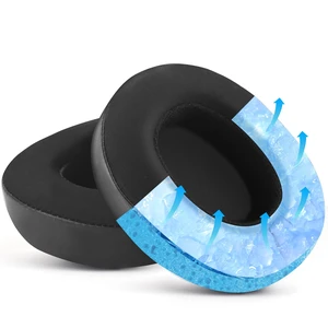 Replacement Earpads for Skullcandy Crusher evo - Replacement Pads for Crusher ANC/Hesh 3 Headphones (Cooling Gel Black) Replacement Earpads for Skullcandy Crusher evo - Replacement Pads for Crusher ANC/Hesh 3 Headphones (Cooling Gel Black)