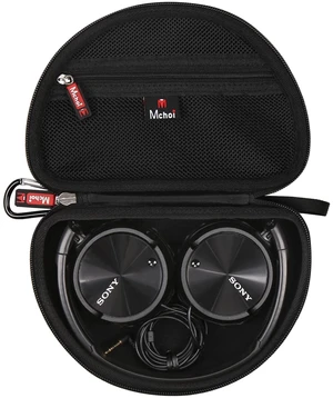 Hard Travel Storage Case Fits for Sony MDR-ZX110 / MDRZX110AP / MDRZX110NC / MDR-ZX310AP ZX Series Wired On-Ear Headphones, Case Only, Black Hard Travel Storage Case Fits for Sony MDR-ZX110 / MDRZX110AP / MDRZX110NC / MDR-ZX310AP ZX Series Wired On-Ear Headphones, Case Only, Black