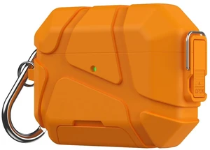Case for AirPods Pro 3rd Generation (2025), with Phone Stand and Secure Lock Design, Protective Cover (Airpods Pro 3- Orange) Case for AirPods Pro 3rd Generation (2025), with Phone Stand and Secure Lock Design, Protective Cover (Airpods Pro 3- Orange)