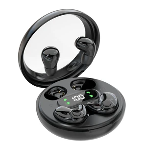 Earbuds,Mini Invisible Sleep Earbuds,Bluetooth 5.4 Ultra-Stylish Headphones for Sleep,Comfortable Blocking Noise,2-Pack Small mini Invisible Wireless Earbuds for Sleeping (Black) Earbuds,Mini Invisible Sleep Earbuds,Bluetooth 5.4 Ultra-Stylish Headphones for Sleep,Comfortable Blocking Noise,2-Pack Small mini Invisible Wireless Earbuds for Sleeping (Black)
