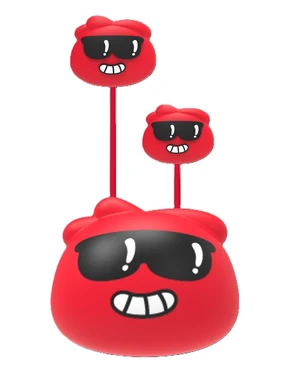 Jellie Drops Wired Earbuds for Kids, Featuring Colorful Characters. Silicone Storage case, 3.5mm aux, USB C Adapter, Volume Control, School Ready, Cute, Lightweight, and Compact. (Red) Jellie Drops Wired Earbuds for Kids, Featuring Colorful Characters. Silicone Storage case, 3.5mm aux, USB C Adapter, Volume Control, School Ready, Cute, Lightweight, and Compact. (Red)