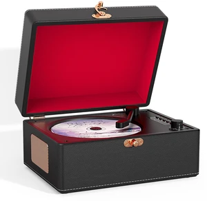 Portable CD Player with Built-in Speaker, Vintage CD Players for Home, Bluetooth CD Music Player with AUX/Headphone Jack, Retro Black Style for Bedroom, Desk, Dorm, Gift for Women and Teens Portable CD Player with Built-in Speaker, Vintage CD Players for Home, Bluetooth CD Music Player with AUX/Headphone Jack, Retro Black Style for Bedroom, Desk, Dorm, Gift for Women and Teens