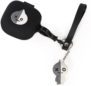 Case for Beats Fit Pro Earbuds, Cartoon Silicone Charging Case Protective Cover with Cute Doll Keychain Anti-Lost Lanyard for Beats Fit Pro Wireless Headphones Case for Beats Fit Pro Earbuds, Cartoon Silicone Charging Case Protective Cover with Cute Doll Keychain Anti-Lost Lanyard for Beats Fit Pro Wireless Headphones