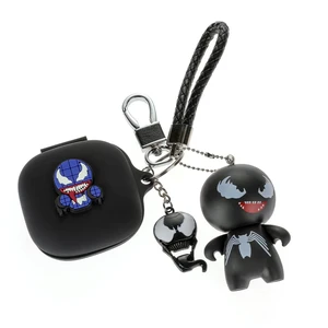 Case for Beats Fit Pro Earbuds, Cartoon Silicone Charging Case Protective Cover with Cute Doll Keychain Anti-Lost Lanyard for Beats Fit Pro Wireless Headphones (DUYE) Case for Beats Fit Pro Earbuds, Cartoon Silicone Charging Case Protective Cover with Cute Doll Keychain Anti-Lost Lanyard for Beats Fit Pro Wireless Headphones (DUYE)