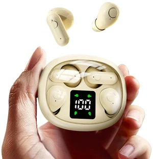 2 Pairs Invisible Small Mini Earbuds Wireless Bluetooth Sleep Hidden Headphones Sleeping Micro Smallest Discreet Tiny Low Profile Earbud Earphone Ear Buds for Small Ear Canal Women, Work, Side Sleeper 2 Pairs Invisible Small Mini Earbuds Wireless Bluetooth Sleep Hidden Headphones Sleeping Micro Smallest Discreet Tiny Low Profile Earbud Earphone Ear Buds for Small Ear Canal Women, Work, Side Sleeper