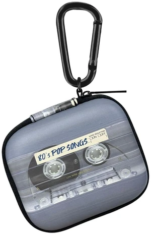 Portable Headphone Case, Earphone Storage Bag Carrying Case, Earbud Holder with Carabiner Compatible with Raycon Fitness Bluetooth True Wireless Earbuds - Retro Clear Cassette Tape Pop Songs Portable Headphone Case, Earphone Storage Bag Carrying Case, Earbud Holder with Carabiner Compatible with Raycon Fitness Bluetooth True Wireless Earbuds - Retro Clear Cassette Tape Pop Songs