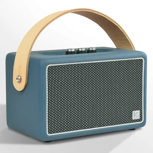 Vintage Blue Bluetooth Speaker, Vintage Home Decor Retro Knobs, Bluetooth 5.1, 20H Battery Life, Portable, Powerful Sound, with Subwoofer, APP Control Vintage Blue Bluetooth Speaker, Vintage Home Decor Retro Knobs, Bluetooth 5.1, 20H Battery Life, Portable, Powerful Sound, with Subwoofer, APP Control