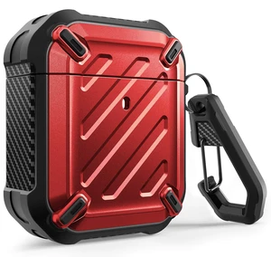 for AirPods 2 / AirPods1 Military-Grade Case with Carabiner, Red Military-Grade Drop Protection, Anti-Scratch Hard Shell Cover for AirPods 1st / 2nd, Supports Wireless Charging, UB Pro for AirPods 2 / AirPods1 Military-Grade Case with Carabiner, Red Military-Grade Drop Protection, Anti-Scratch Hard Shell Cover for AirPods 1st / 2nd, Supports Wireless Charging, UB Pro