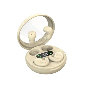 Earbuds,Mini Invisible Sleep Earbuds,Bluetooth 5.4 Ultra- Stylish Headphones for Sleep,Comfortable Blocking Noise,2-Pack Small mini Invisible Wireless Earbuds for Sleeping (Khaki) Earbuds,Mini Invisible Sleep Earbuds,Bluetooth 5.4 Ultra- Stylish Headphones for Sleep,Comfortable Blocking Noise,2-Pack Small mini Invisible Wireless Earbuds for Sleeping (Khaki)