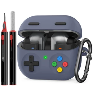 Retro Gaming Case Compatible with Samsung Galaxy Buds 3 FE (2025)/Pro and Galaxy Buds 32024,Silicone Game Console Style Earbuds Case Accessories with Carabiner and Cleaning Kit Retro Gaming Case Compatible with Samsung Galaxy Buds 3 FE (2025)/Pro and Galaxy Buds 32024,Silicone Game Console Style Earbuds Case Accessories with Carabiner and Cleaning Kit