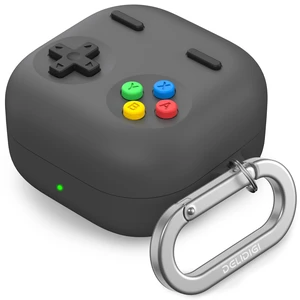 Retro Gaming Case Compatible with Samsung Galaxy Buds 4 Pro & Galaxy Buds 4 (2026) Silicone Protective Cover with Carabiner Game Console Style Earbuds Case Accessories Retro Gaming Case Compatible with Samsung Galaxy Buds 4 Pro & Galaxy Buds 4 (2026) Silicone Protective Cover with Carabiner Game Console Style Earbuds Case Accessories
