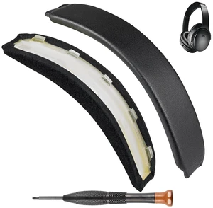 Headband Kit Replacement for Bose QC35 & QuietComfort 35 II (QC35 ii) Headphones, Headstrap Pad with Protein Leather and Memory Foam, Easy DIY Installation(Black) Headband Kit Replacement for Bose QC35 & QuietComfort 35 II (QC35 ii) Headphones, Headstrap Pad with Protein Leather and Memory Foam, Easy DIY Installation(Black)