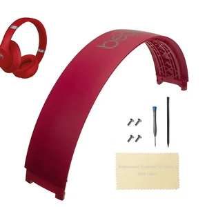 Studio 3 Head Band Replacement Accessories,Studio 3 Wireless Headphones Replacement Top Headband Parts with Repair Kit -Red Color Studio 3 Head Band Replacement Accessories,Studio 3 Wireless Headphones Replacement Top Headband Parts with Repair Kit -Red Color
