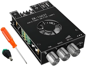 Bluetooth 5.0 Audio Stereo Amplifier Board,160 * 2W HiFi 2.1 Channel Mini Amp Module with Treble & Bass Control with AUX and USB Input,DC 15-36 V for DIY Home Speakers Bluetooth 5.0 Audio Stereo Amplifier Board,160 * 2W HiFi 2.1 Channel Mini Amp Module with Treble & Bass Control with AUX and USB Input,DC 15-36 V for DIY Home Speakers