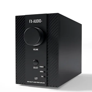 FX-Audio- L07 Stereo Audio Amplifier 200W x2 MA5332MS 2 Channel Class D Power Amp Bridgeable BTL 400W Hi-Fi Fully Balanced Amp for Passive Bookshelf Desktop Speakers Home Theater FX-Audio- L07 Stereo Audio Amplifier 200W x2 MA5332MS 2 Channel Class D Power Amp Bridgeable BTL 400W Hi-Fi Fully Balanced Amp for Passive Bookshelf Desktop Speakers Home Theater