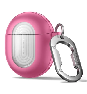 Magnetic Bumper Cases for Google Pixel Buds Pro 2 (2024) and Pixel Buds Pro (2022) Case Cover, Rugged Shockproof Protective Covers with Carabiner & Cleaning Kit & Removal Tool, Pink Magnetic Bumper Cases for Google Pixel Buds Pro 2 (2024) and Pixel Buds Pro (2022) Case Cover, Rugged Shockproof Protective Covers with Carabiner & Cleaning Kit & Removal Tool, Pink