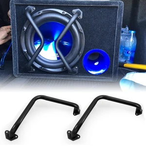 12" Speaker Bar Grill: Matte Black Metal Car Audio Speaker Grill Cover, Subwoofer Grill Cover Protector 12" Speaker Bar Grill: Matte Black Metal Car Audio Speaker Grill Cover, Subwoofer Grill Cover Protector
