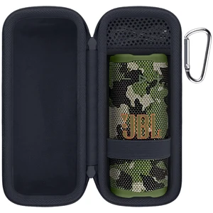 Hard Travel Case for JBL Grip Compact Bluetooth Speaker, Camo Portable Protective Storage, Built-In Carabiner, Comfortable Carrying, Smooth Zipper, Soft Inner Lining Hard Travel Case for JBL Grip Compact Bluetooth Speaker, Camo Portable Protective Storage, Built-In Carabiner, Comfortable Carrying, Smooth Zipper, Soft Inner Lining