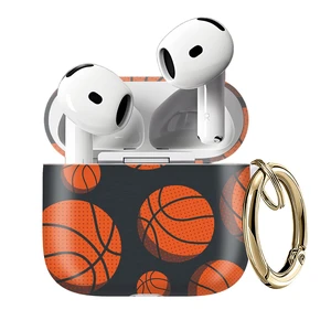 for AirPods 4 Case, Cute AirPod 4th Generation Cases Cover for Women Girly with Gold Keychain for AirPod 4 Cover 2024 (Basketball) for AirPods 4 Case, Cute AirPod 4th Generation Cases Cover for Women Girly with Gold Keychain for AirPod 4 Cover 2024 (Basketball)