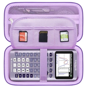 Case for TI-84 Plus CE/TI-84 Evo/TI-84/TI-83 Plus Calculator TI-84 Plus CE/TI-84 Plus/TI-84 Evo/TI-83 Plus/TI-89 Titanium Color Graphing Calculator Hard Carrying Case, Purple Case for TI-84 Plus CE/TI-84 Evo/TI-84/TI-83 Plus Calculator TI-84 Plus CE/TI-84 Plus/TI-84 Evo/TI-83 Plus/TI-89 Titanium Color Graphing Calculator Hard Carrying Case, Purple