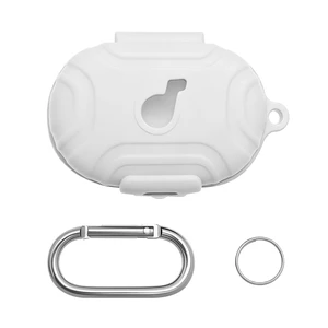 Earbuds Case for Anker Soundcore Space A40 Cover Soft Silicone Protective Case, Full Protective Cover with Keychain & Anti-Loss Strap, Compatible with Men Women White Earbuds Case for Anker Soundcore Space A40 Cover Soft Silicone Protective Case, Full Protective Cover with Keychain & Anti-Loss Strap, Compatible with Men Women White