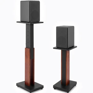 2 Pcs Height Adjustable Speaker Stands Heavy Duty 50 Lbs Wood Vinyl Record Player Stands Pair for Studio Housewarming Home Decoration (18-34",Walnut) 2 Pcs Height Adjustable Speaker Stands Heavy Duty 50 Lbs Wood Vinyl Record Player Stands Pair for Studio Housewarming Home Decoration (18-34",Walnut)