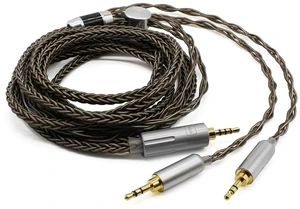 2.5mm Balanced Replacement Cable Compatible with hifiman HE400S, HE-400i, HE560, HE350, HE1000, V2 Headphones, Dual 2.5mm Male, 8-Core Copper Silver Plated Cord 2.5mm Balanced Replacement Cable Compatible with hifiman HE400S, HE-400i, HE560, HE350, HE1000, V2 Headphones, Dual 2.5mm Male, 8-Core Copper Silver Plated Cord