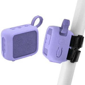 Silicone Case for JBL Go 4, Go 4 Protective Cover, Travel Carrying Pouch w Anti-Dust Charging Cover Speaker Mount Strap (Purple) Silicone Case for JBL Go 4, Go 4 Protective Cover, Travel Carrying Pouch w Anti-Dust Charging Cover Speaker Mount Strap (Purple)