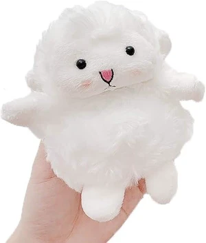 Furry Case for AirPods 4/5 Cute 3D Cartoon Plush Cover, Sheep Soft Warm Fluffy Cover for AirPods 5th 4th Generation with Keychain, Kawaii Anti-Fall Protective Case for Women Girls Furry Case for AirPods 4/5 Cute 3D Cartoon Plush Cover, Sheep Soft Warm Fluffy Cover for AirPods 5th 4th Generation with Keychain, Kawaii Anti-Fall Protective Case for Women Girls