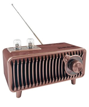 Retro Bluetooth Speaker, Vintage Radio Rotary FM Radio 20W Dual Speakers Stereo,with U Disk/TF Card/Aux Music Player Function,Portable Wireless Speakers for Home, Office Decor (Walnut) Retro Bluetooth Speaker, Vintage Radio Rotary FM Radio 20W Dual Speakers Stereo,with U Disk/TF Card/Aux Music Player Function,Portable Wireless Speakers for Home, Office Decor (Walnut)