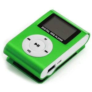 Mini MP3 Player, Portable Music Player with Clip, LCD Screen, Digital Music Media Player MiniMP3 BackClip Player Supports 32GB Memory, Earphone & USB Cable (Green) Mini MP3 Player, Portable Music Player with Clip, LCD Screen, Digital Music Media Player MiniMP3 BackClip Player Supports 32GB Memory, Earphone & USB Cable (Green)