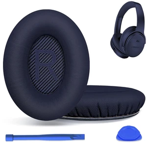 Replacement Ear Pads for Bose QC35/QC35ii Headphones-Midnight Blue Earpads for Bose QuietComfort 35/35ii Wireless Headphones, Ear Cushions Covers for Bose QC25/15/2/Ae2/Sound Link/True Replacement Ear Pads for Bose QC35/QC35ii Headphones-Midnight Blue Earpads for Bose QuietComfort 35/35ii Wireless Headphones, Ear Cushions Covers for Bose QC25/15/2/Ae2/Sound Link/True