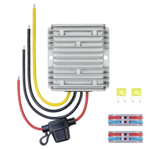 24V to 12V 20A 240W DC to DC Converter 24V to 12V Step Down Voltage Reducer Waterproof Power Supply Module for Golf Cart RV Boat Solar, 20A 240W Transformer Golf Cart Accessories 24V to 12V 20A 240W DC to DC Converter 24V to 12V Step Down Voltage Reducer Waterproof Power Supply Module for Golf Cart RV Boat Solar, 20A 240W Transformer Golf Cart Accessories