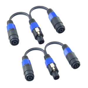 speakon Splitter Cable 1 Male 2 Female Speaker Break Out Splitter Speak-on Cable 2 Pole Y Adapter 2Pack (1 Male to 2 Female) speakon Splitter Cable 1 Male 2 Female Speaker Break Out Splitter Speak-on Cable 2 Pole Y Adapter 2Pack (1 Male to 2 Female)