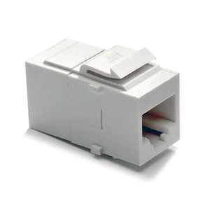 Legrand - Cat 6 Coupler, Keystone Insert, White, WP3452WHV1 0.8" x 3.125" x 5.0" Legrand - Cat 6 Coupler, Keystone Insert, White, WP3452WHV1 0.8" x 3.125" x 5.0"