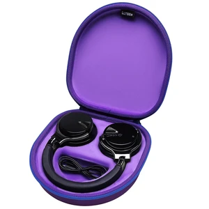LTGEM Case Compatible with Silensys E7 / MOVSSOU E7 / COWIN E7 Active Noise Cancelling Headphones, Purple LTGEM Case Compatible with Silensys E7 / MOVSSOU E7 / COWIN E7 Active Noise Cancelling Headphones, Purple